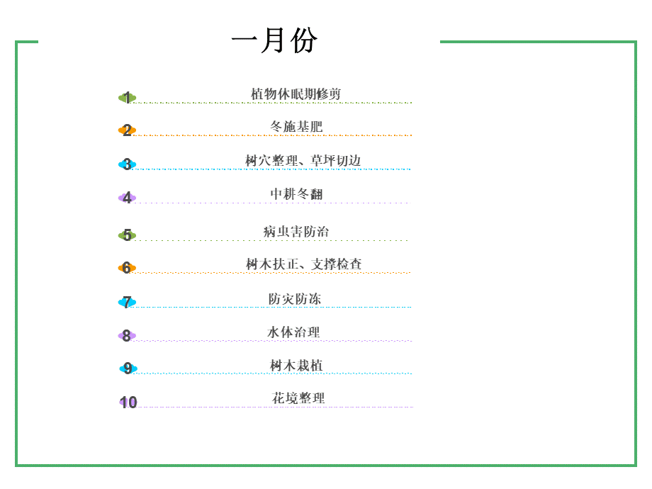 园林绿化养护工程月历PPT推荐.pptx_第3页