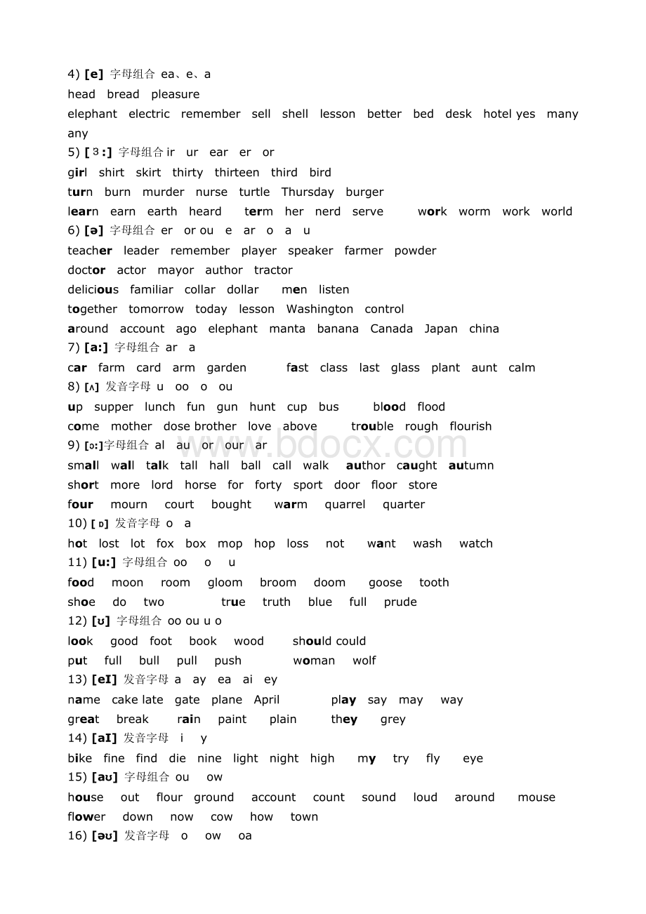 新版国际音标发音表完整版Word文件下载.doc_第3页