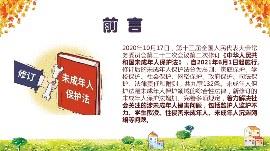 最新修订《未成年人保护法》ppt课件一.pptx_第2页