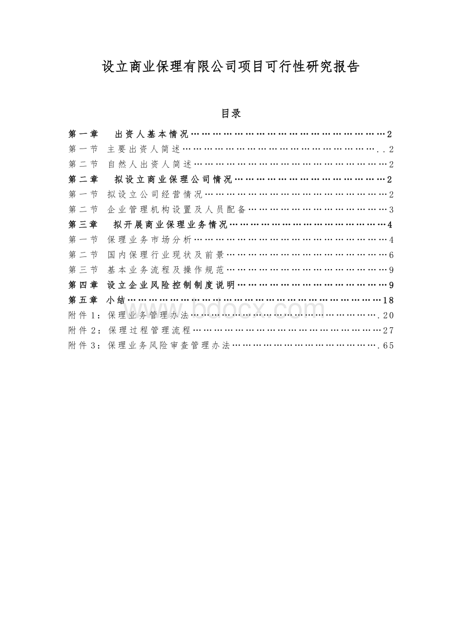 设立商业保理有限公司项目可行性研究报告(全)文档格式.doc