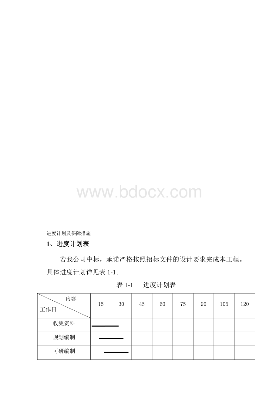 进度计划及保障措施Word格式文档下载.doc_第1页