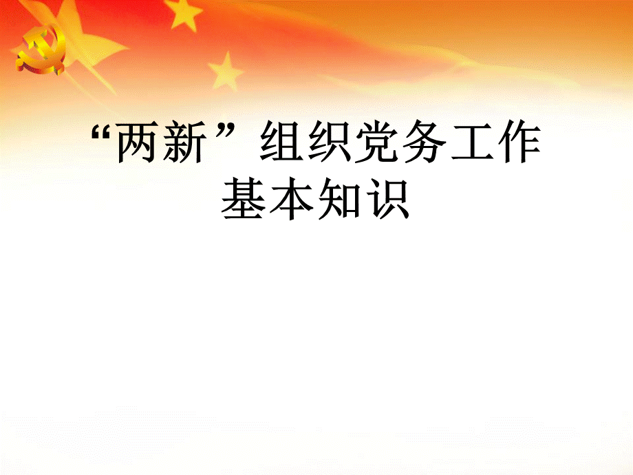 “两新组织”党组织书记培训讲稿PPT文档格式.ppt