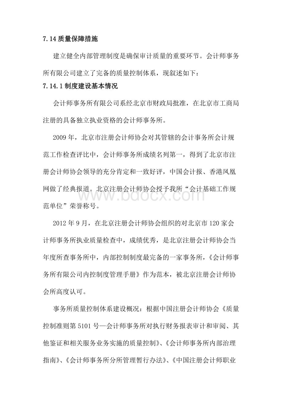 审计质量保障措施Word文档格式.doc