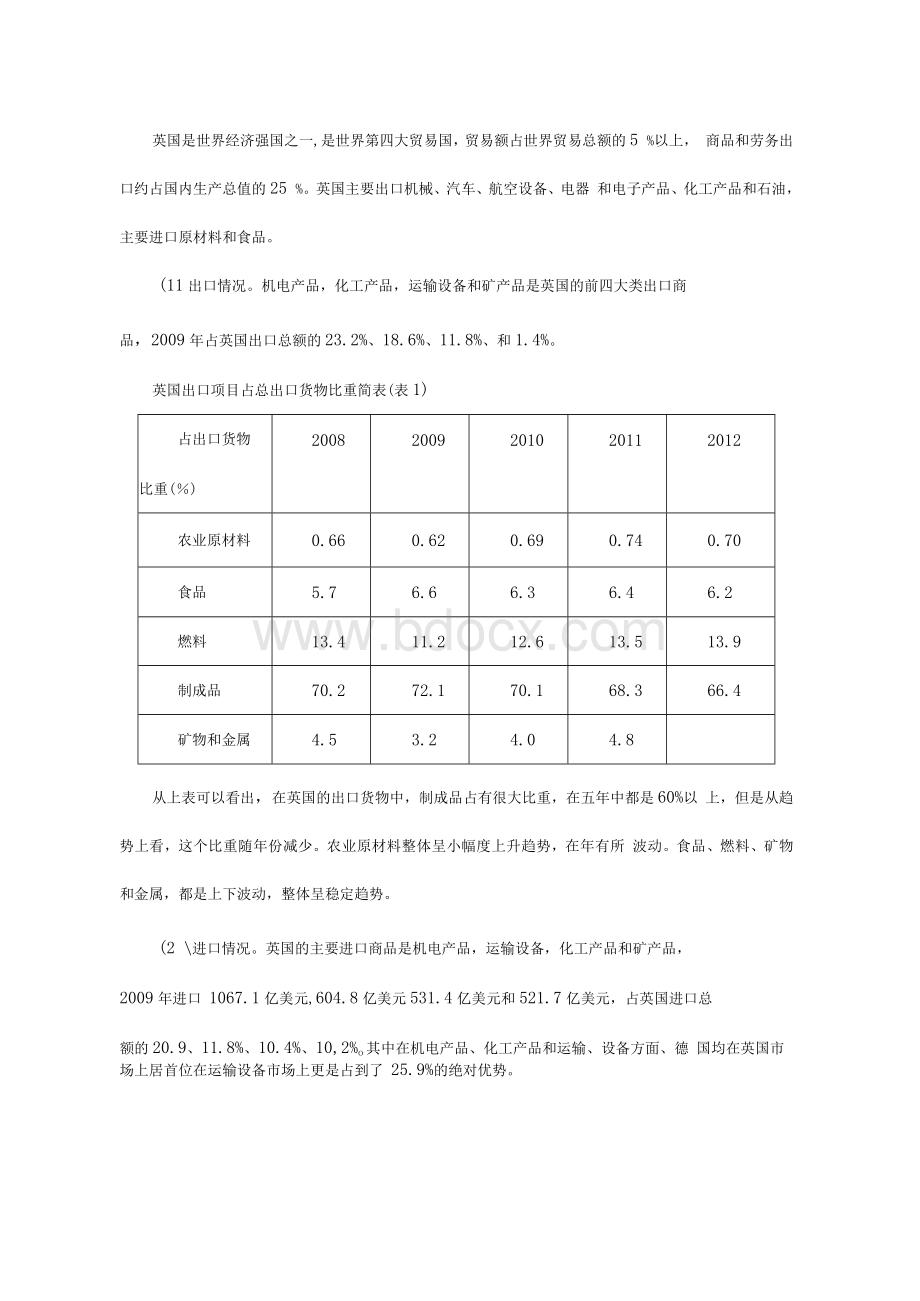 对英国有关对外贸易的分析Word文件下载.docx_第3页