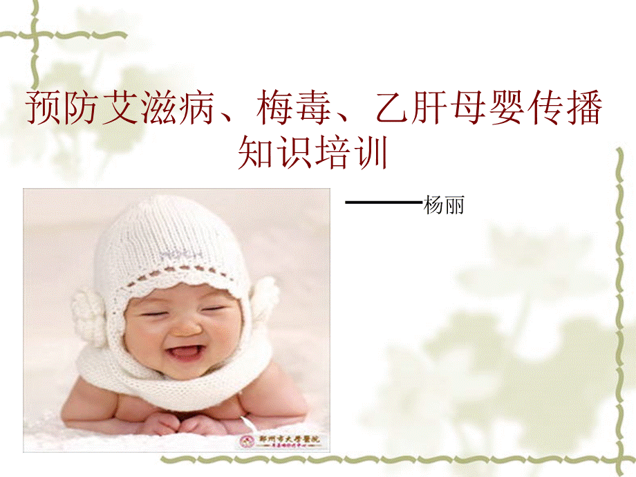 艾梅乙知识培训.ppt