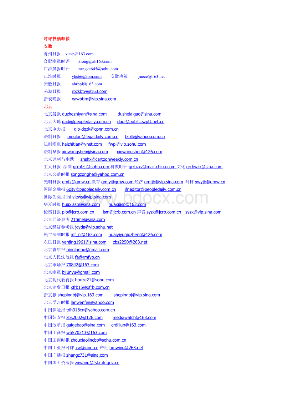 时评投稿邮箱Word格式文档下载.doc_第1页