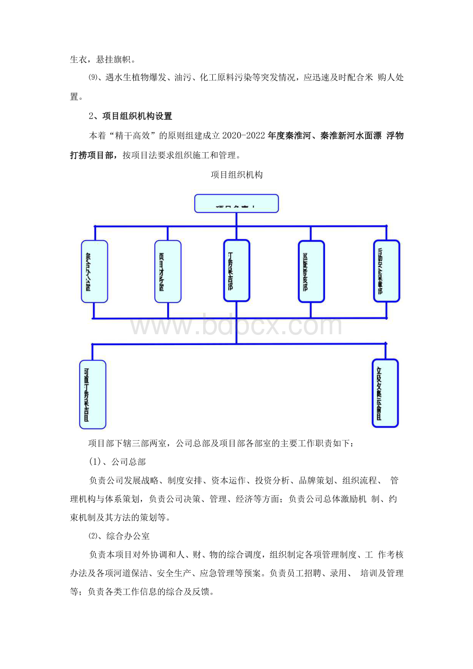 河面水面漂浮物打捞项目实施方案.docx_第2页