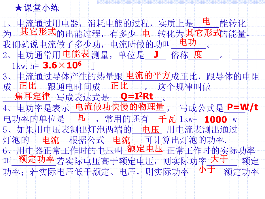 初三物理电功率复习课件..ppt_第2页