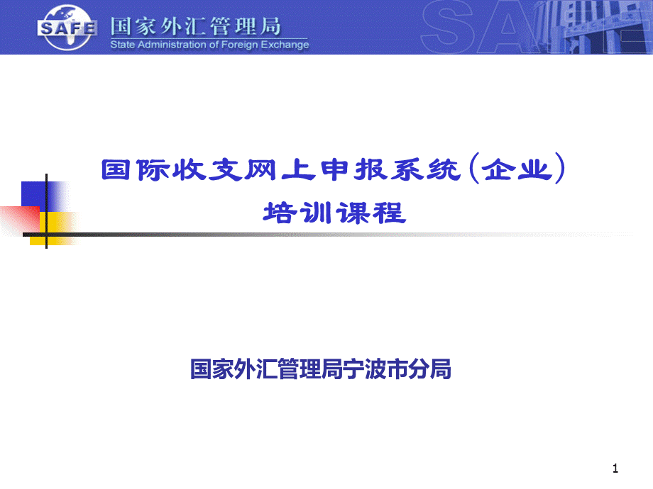 国际收支网上申报系统企业培训课程.ppt_第1页