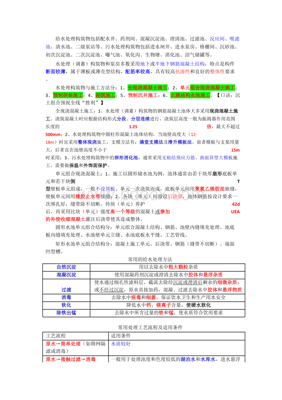 一建市政冲刺第十一讲Word下载.doc