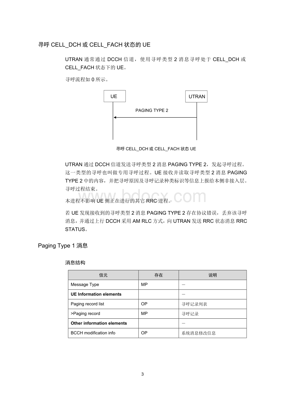 TDSCDMA呼叫建立和释放流程分析.doc_第3页