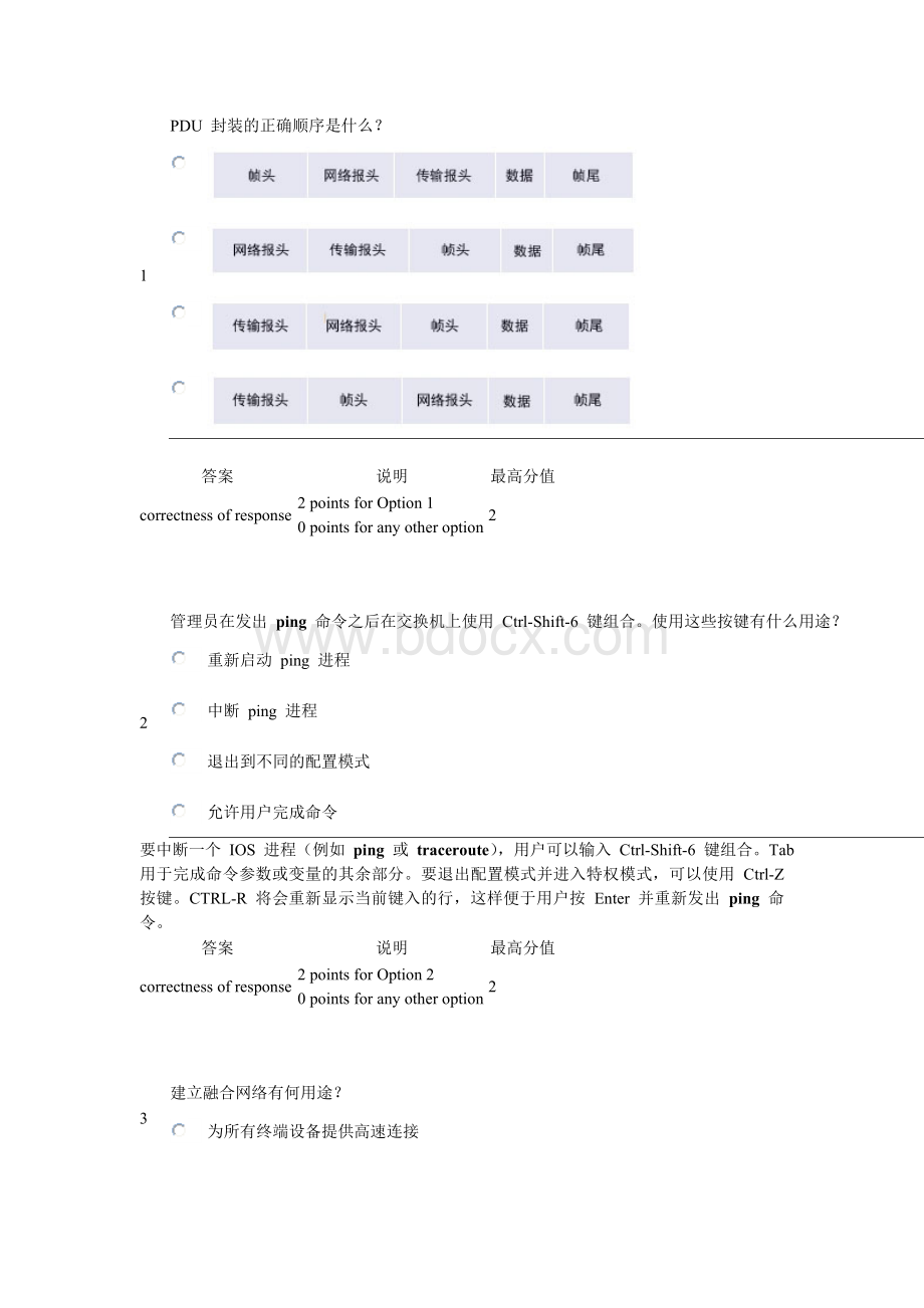 思科CCNA50Final答案_精品文档.doc_第1页