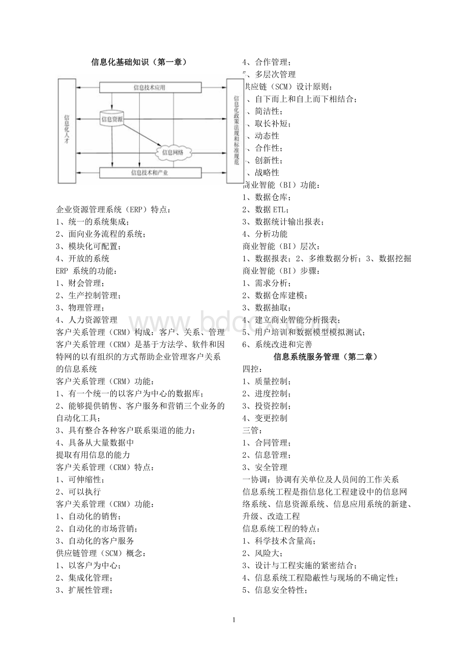 系统集成项目管理工程师学习笔记_精品文档Word格式.doc_第1页