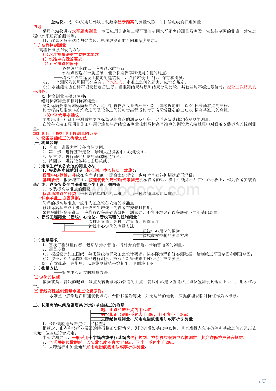 二级建造师机电讲义重点总结.doc_第2页