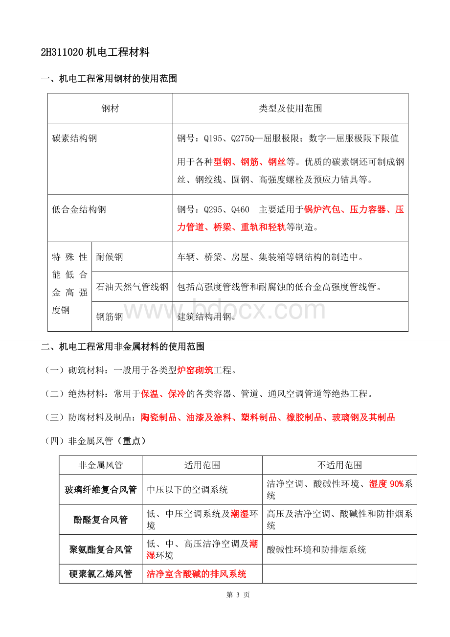 二级建造师机电实务讲义真题案例分析.doc_第3页