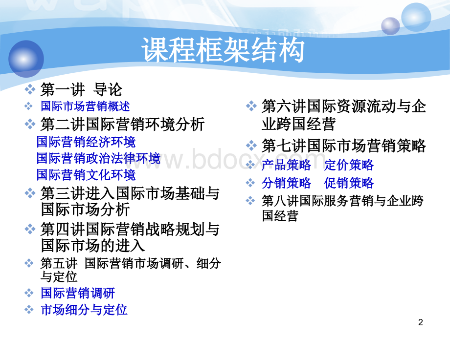 郭晓合国际市场营销讲义华师大国际市场营销第一讲PPT格式课件下载.ppt_第2页