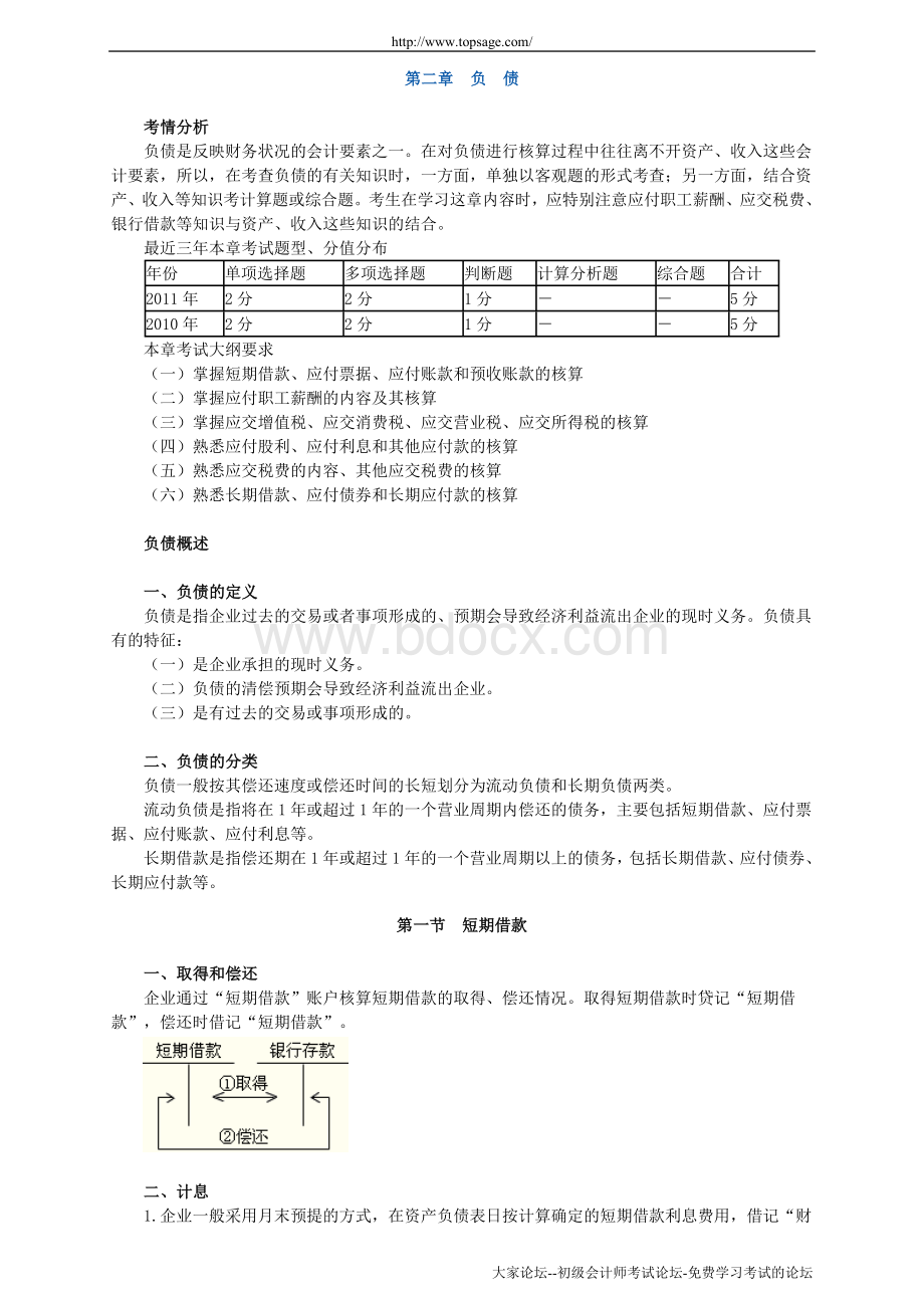 初级会计实务第二章负债_精品文档.doc_第1页