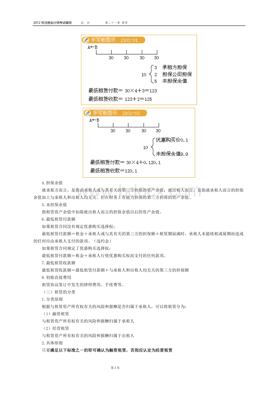 注册会计师会计打印第二十一章_精品文档.doc_第2页