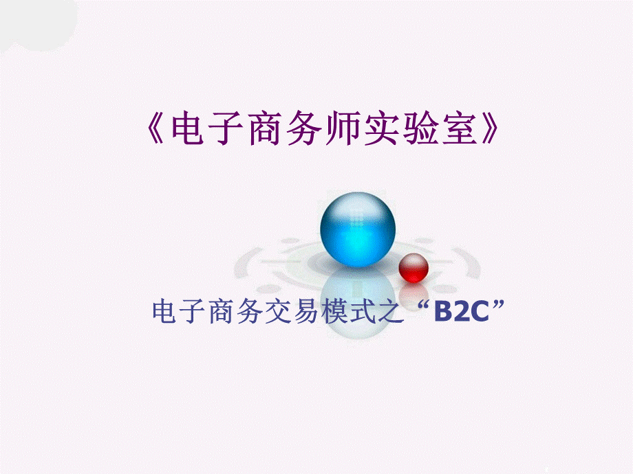 电子商务师实训教程.ppt