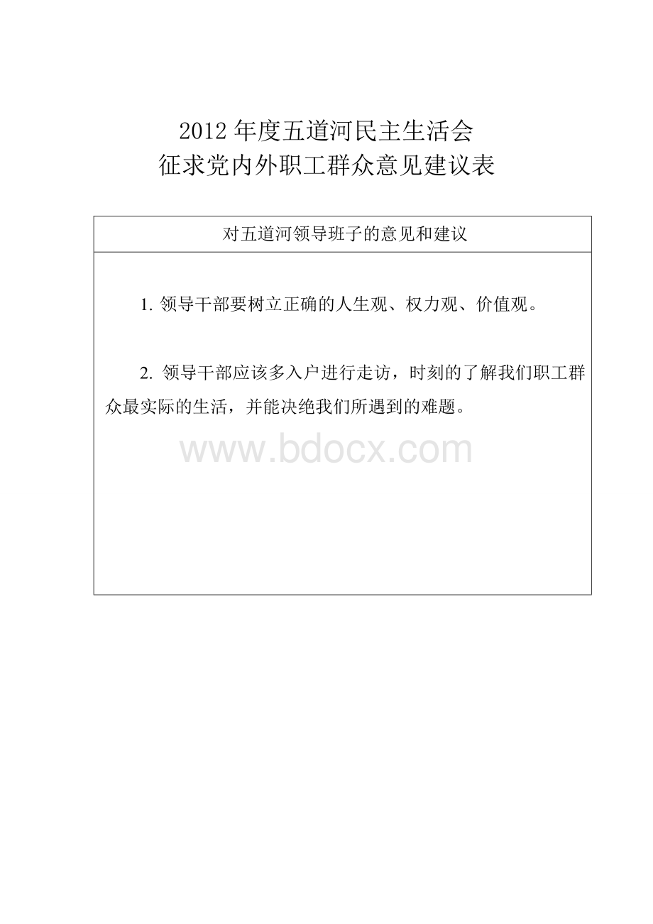 度专题民主生活会征求意见建议表_精品文档.doc_第3页