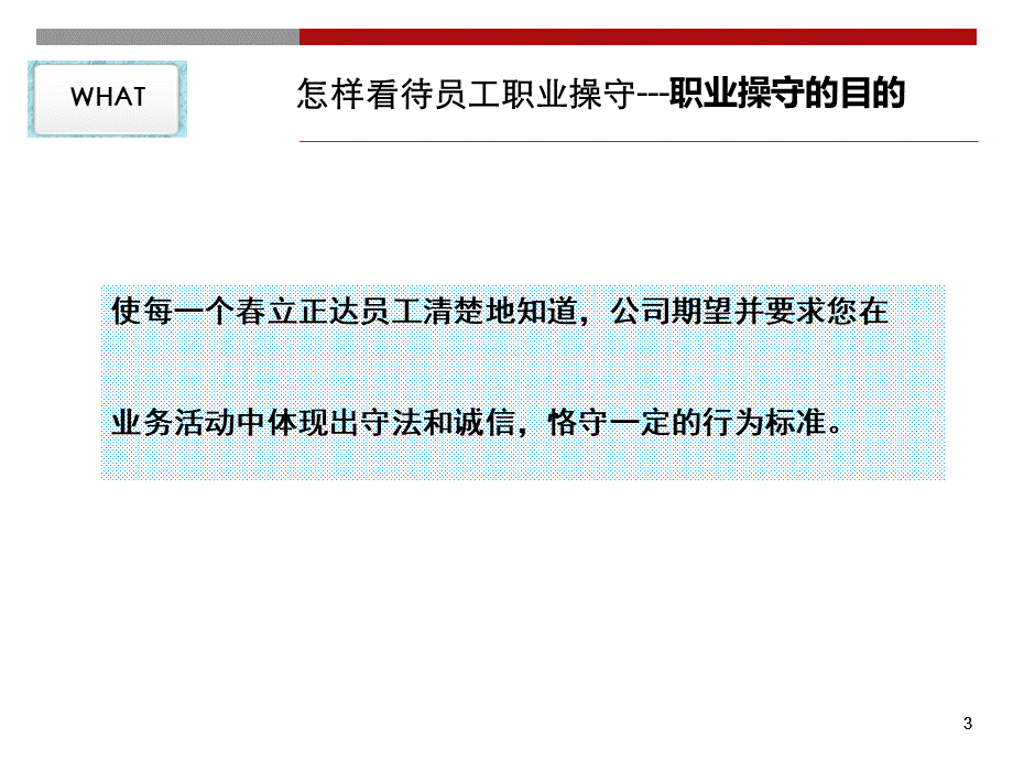 公司职业操守守则讲义PPT文件格式下载.ppt_第3页