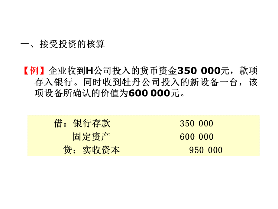 基本会计账务实例PPT资料.ppt