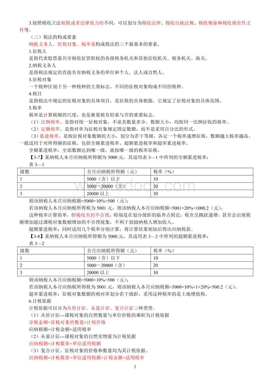 财经法规讲义笔记基础班第三章_精品文档.doc_第2页