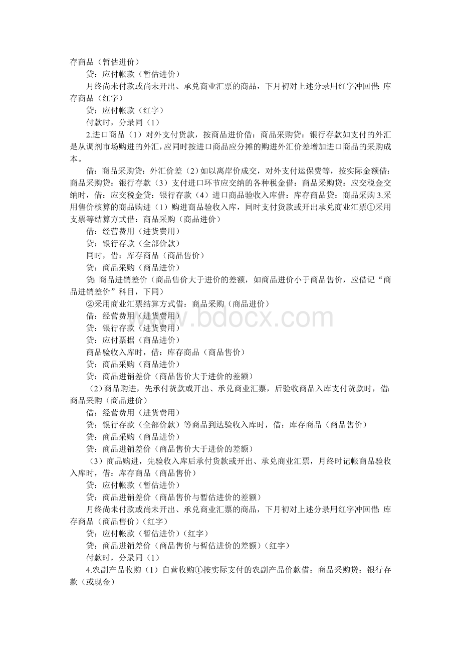 初级会计实务不能不会的194个分录Word文档下载推荐.doc_第3页