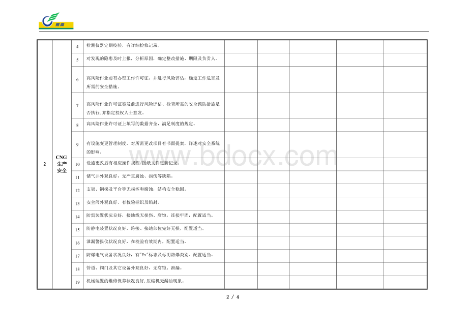 加气站安全检查清单Word下载.doc_第2页