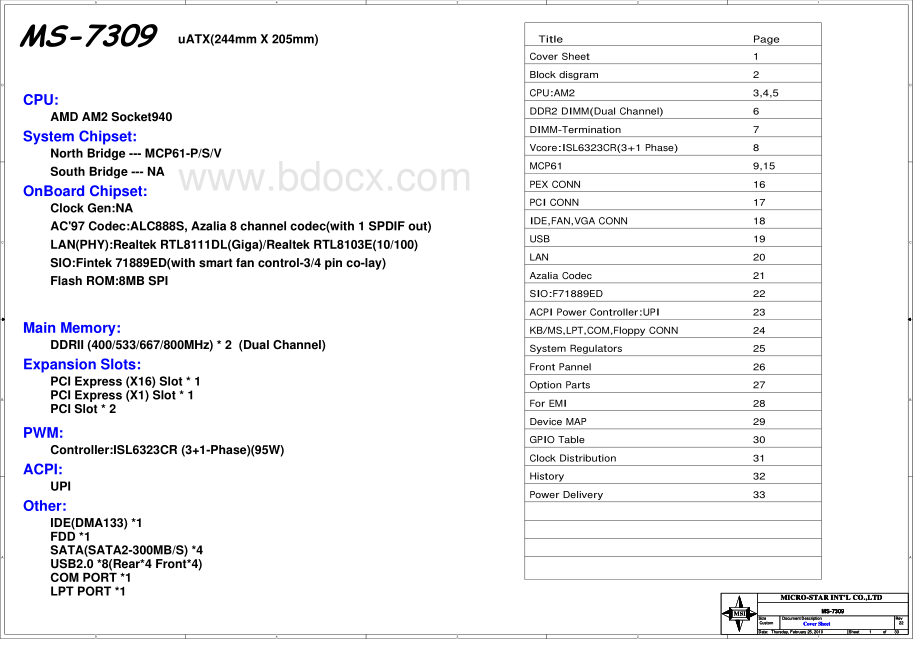 微星ms主板电路图资料下载.pdf