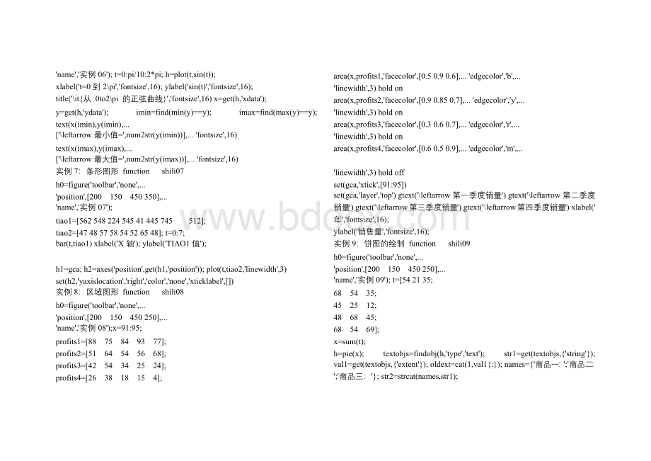 数学建模案例MATLAB实用程序百例.docx_第2页