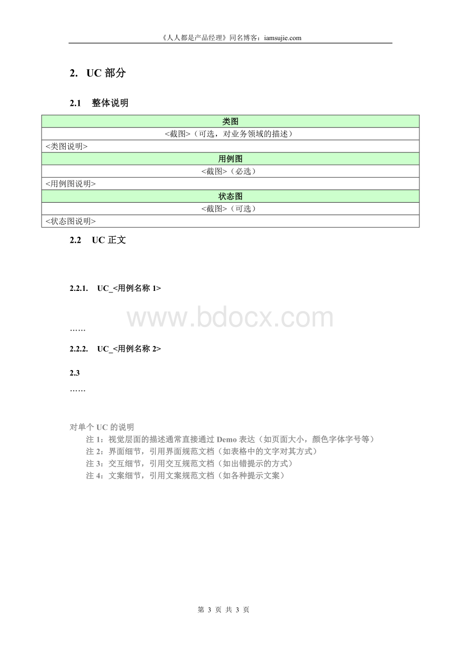 APP购物类产品需求文档PRD模板.docx_第3页