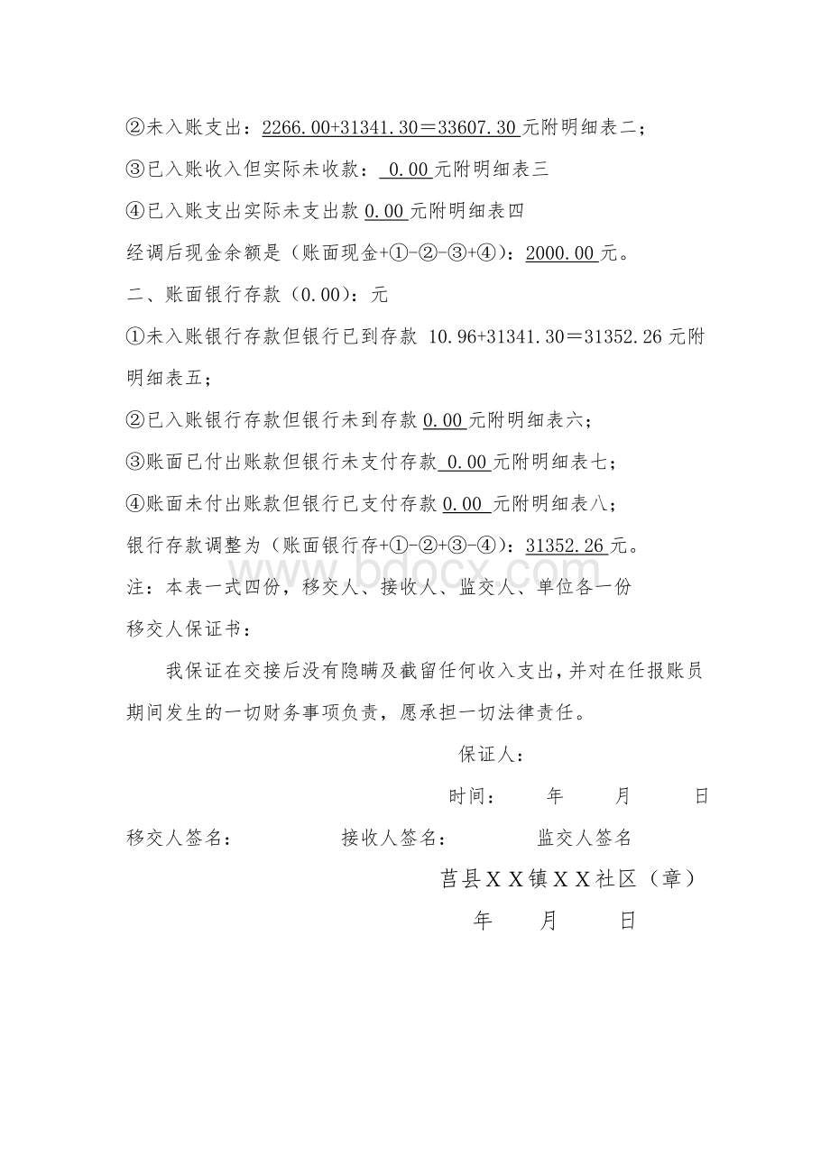 会计交接表文档格式.doc_第2页