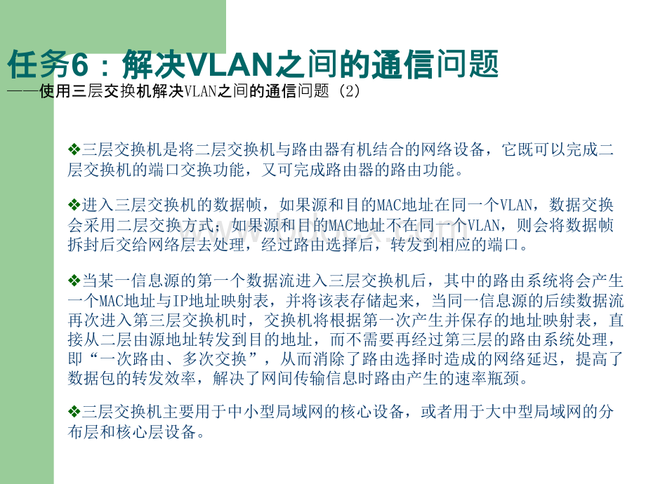 三层交换机解决VLAN之间的通信问题.ppt_第2页