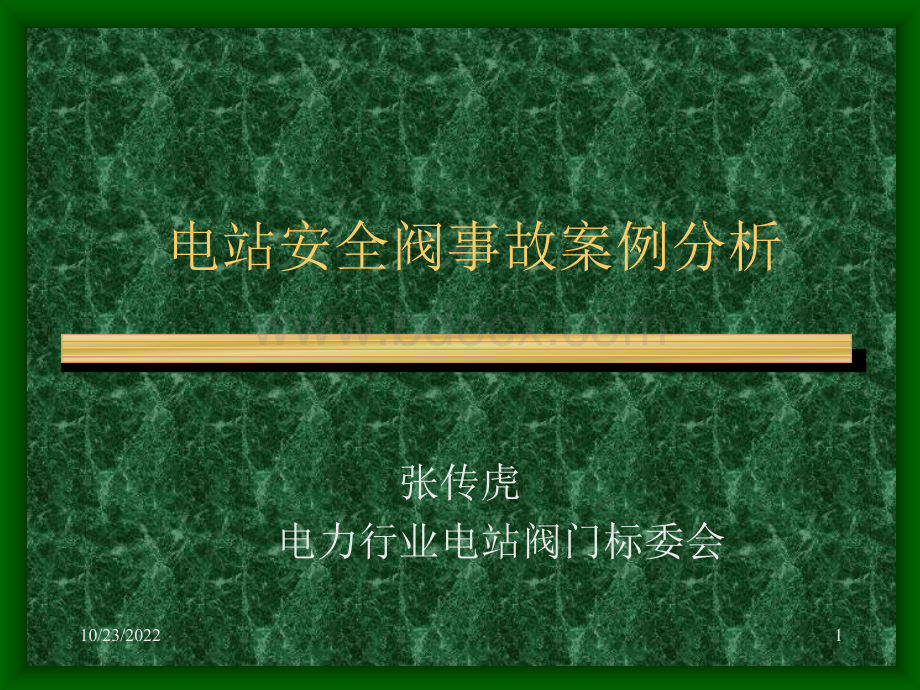 电站安全阀事故案例分析PPT文件格式下载.ppt