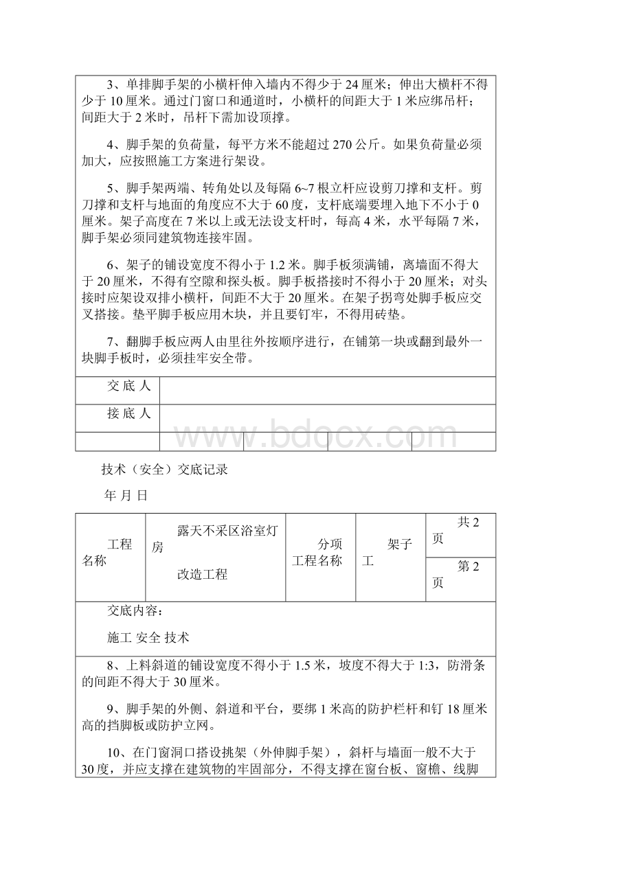 技术安全交底记录.docx_第2页