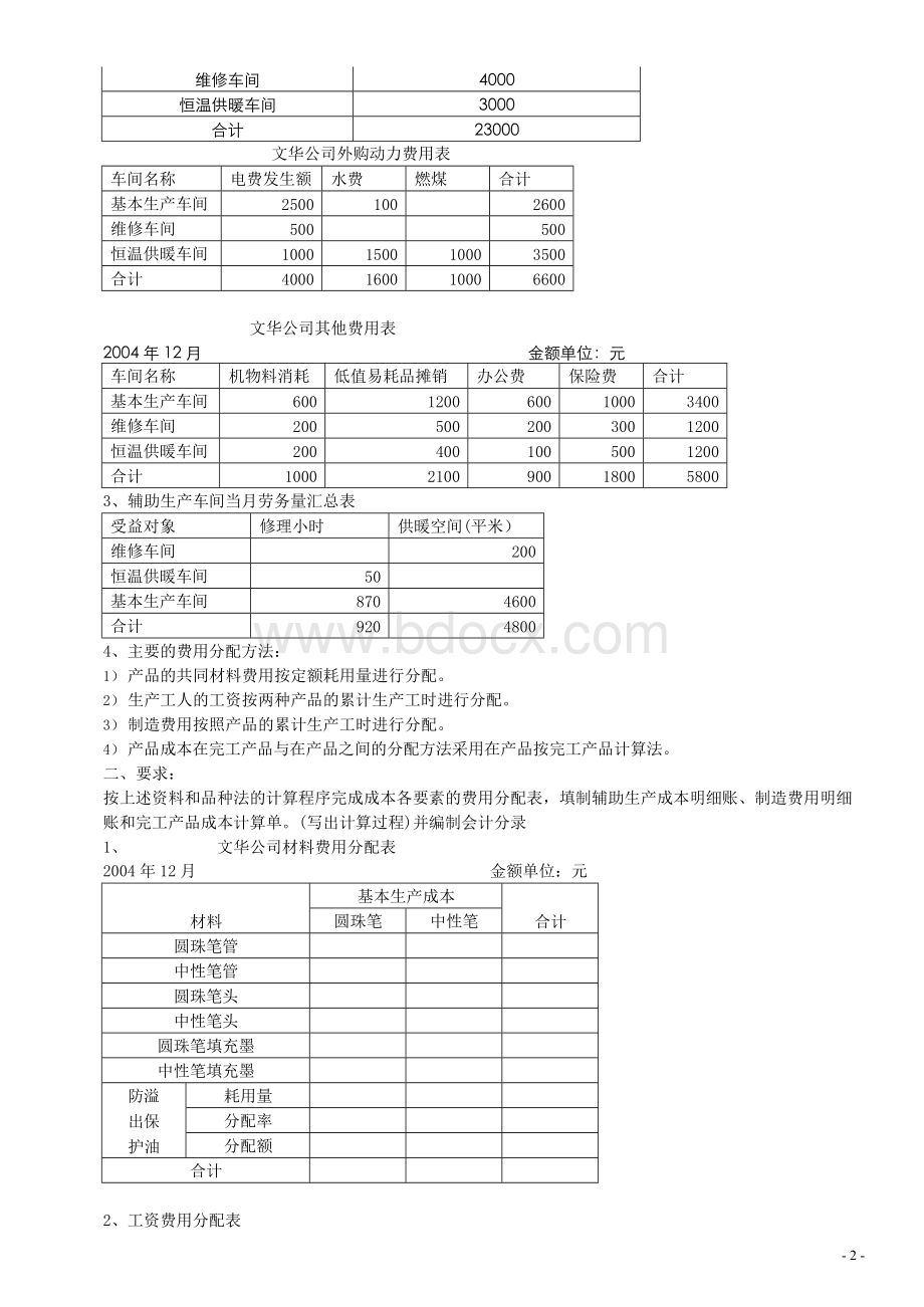 成本会计实训资料1.docx_第2页