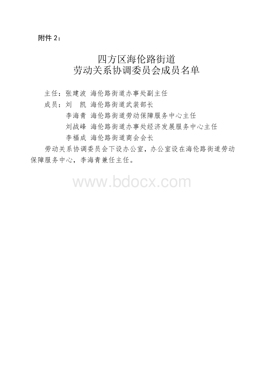 四方区阜新路街道Word下载.doc_第2页