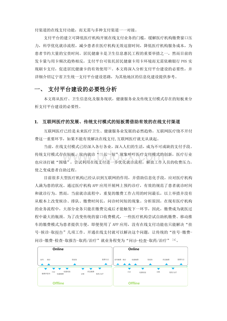 关于建设辽宁省卫生统一支付平台的思考投稿版.doc_第2页