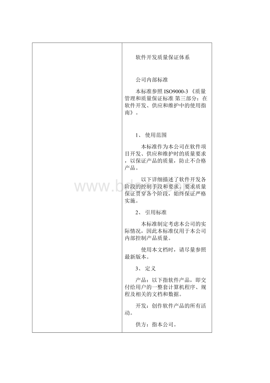 PDM项目软件开发质量保证体系精品文档Word文档下载推荐.docx_第2页