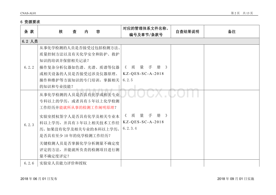 CNAS-CL01-A002：2018(化学).doc_第2页