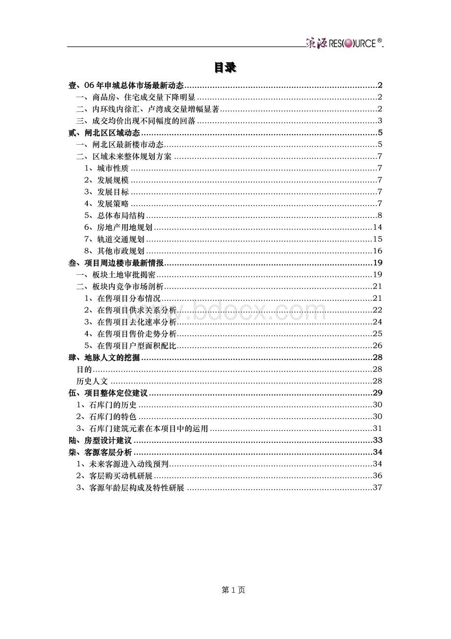 策源上海高福坊房地产项目策划定位报告页Word格式文档下载.doc_第1页