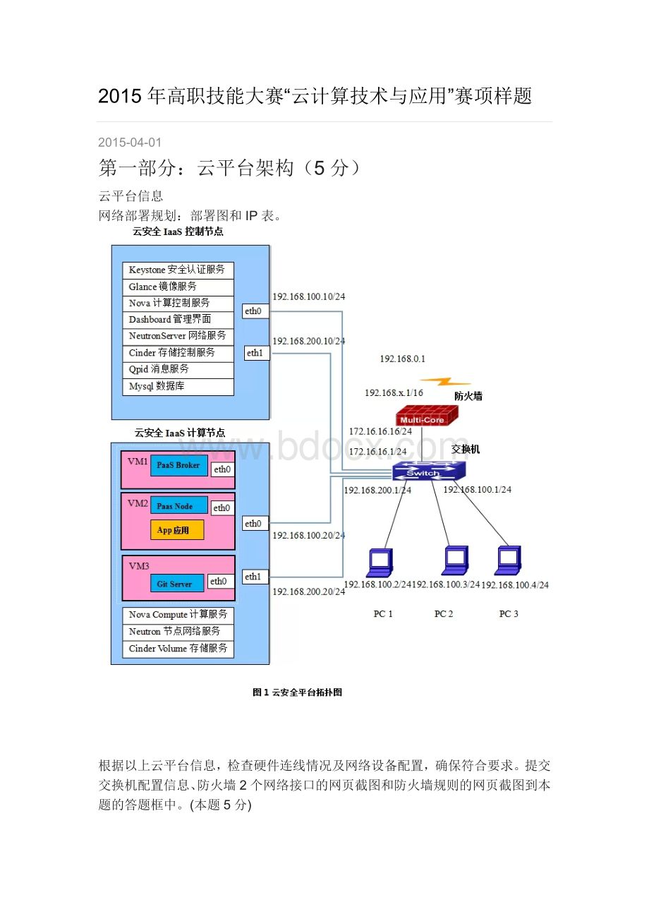 云计算样题.docx_第1页