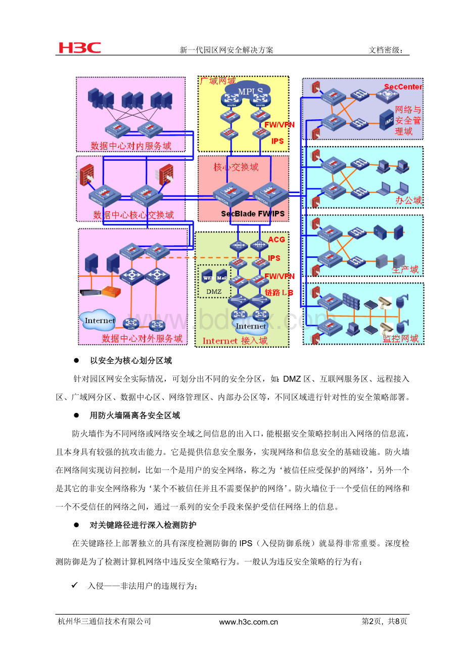 3解决方案新一代园区网安全解决方案彩页V.doc_第2页