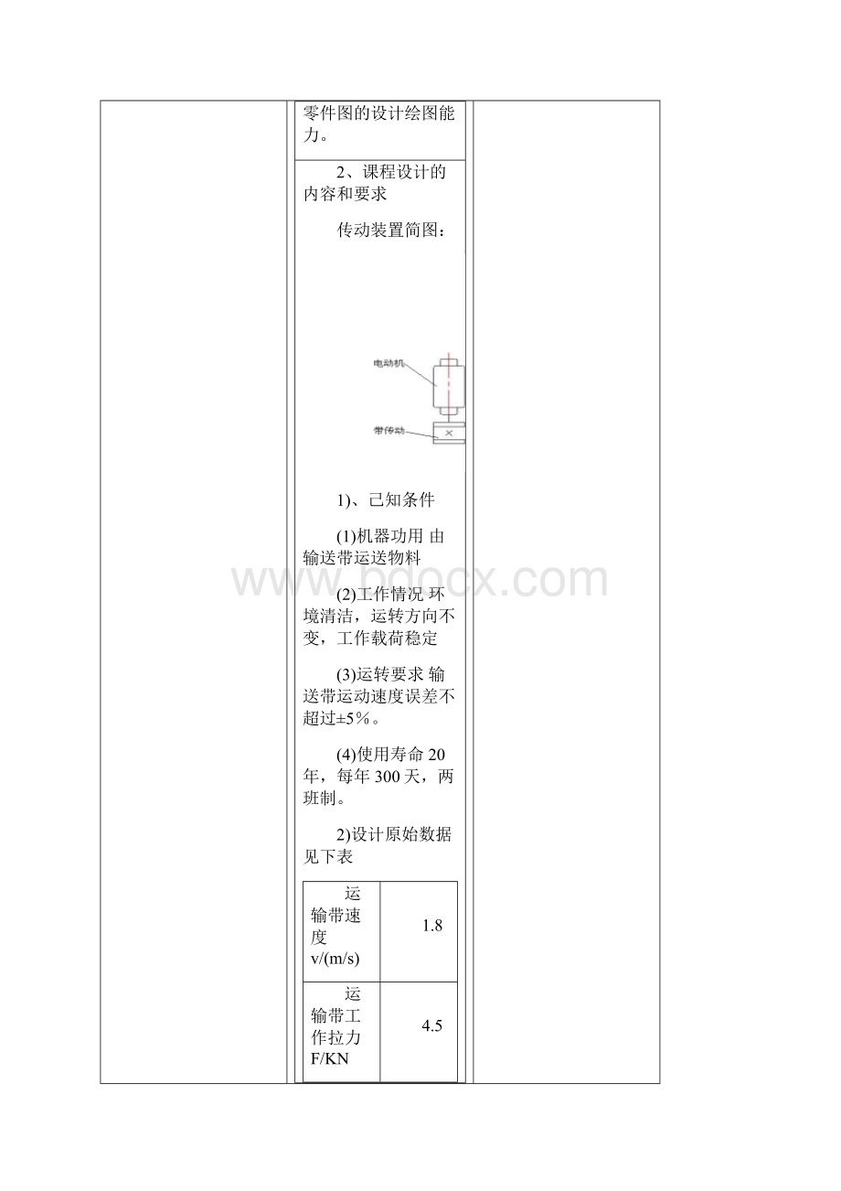 带式输送机传动装置设计Word文档下载推荐.docx_第2页