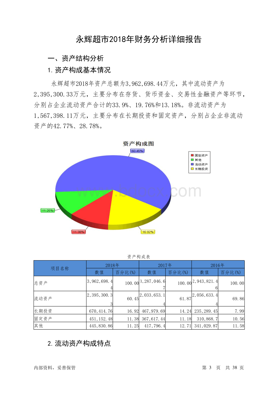 永辉超市2018年财务分析详细报告-智泽华.docx_第3页