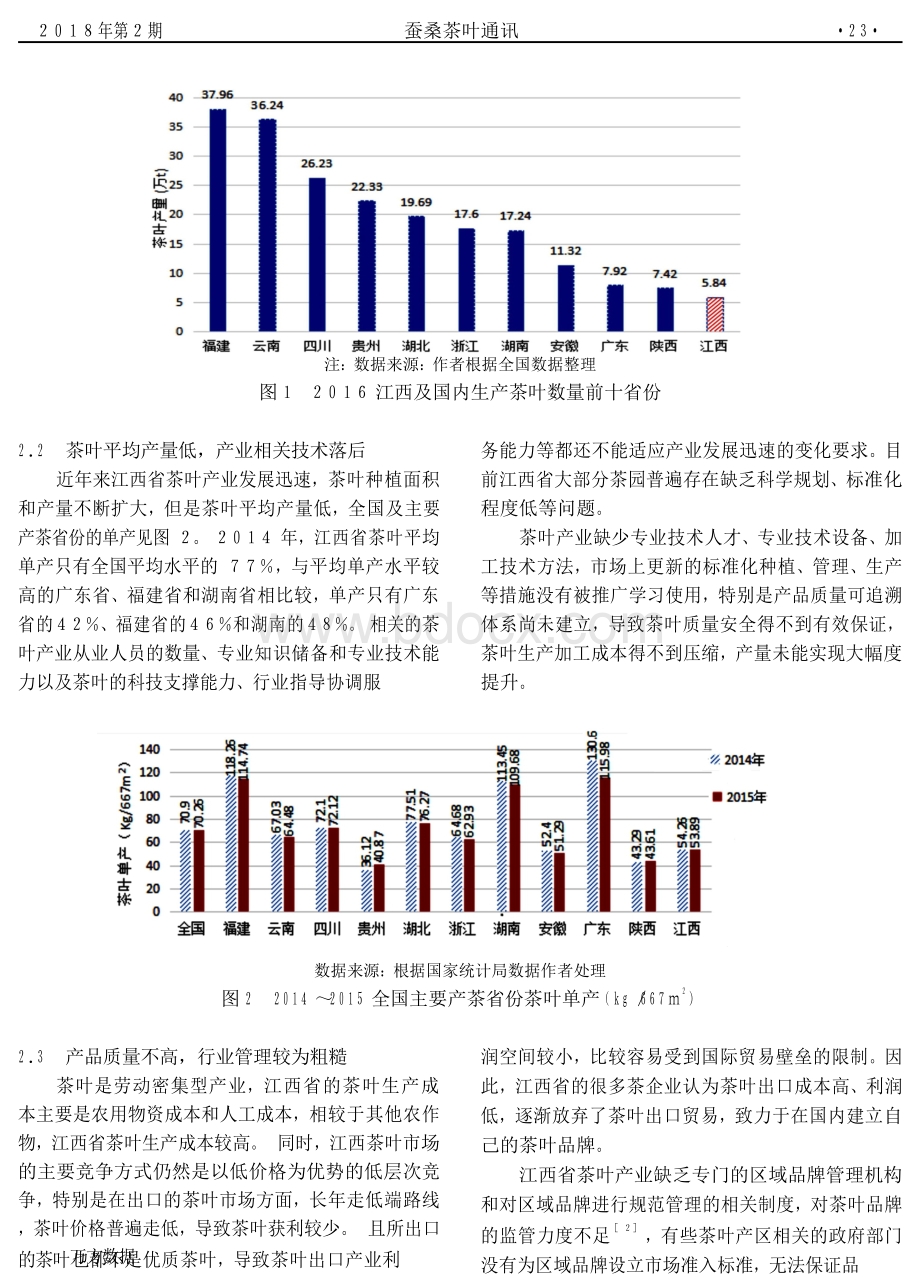 江西省茶叶产业发展现状与对策分析.docx_第3页