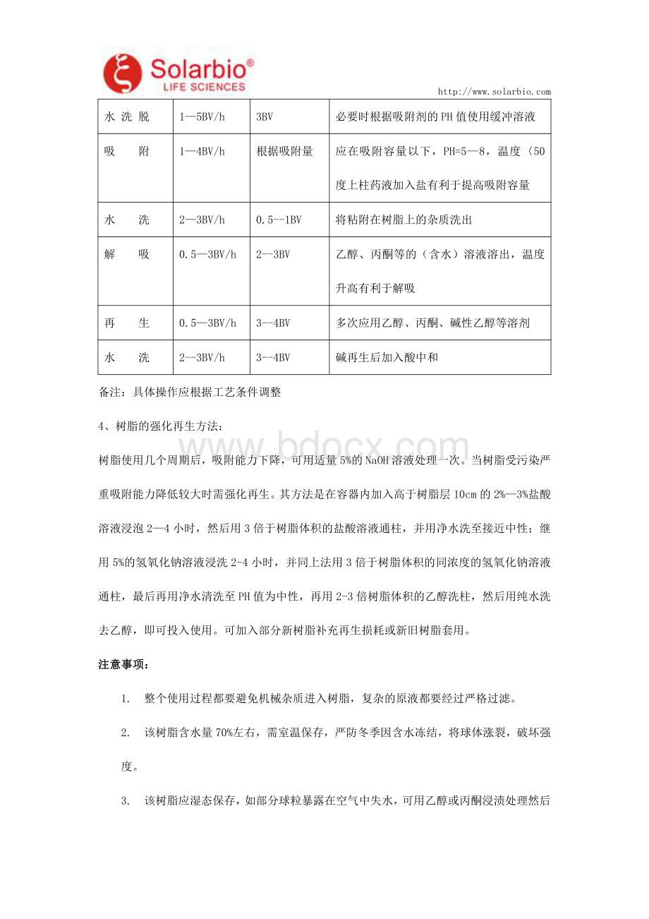 NKA9大孔吸附树脂使用说明.pdf_第3页