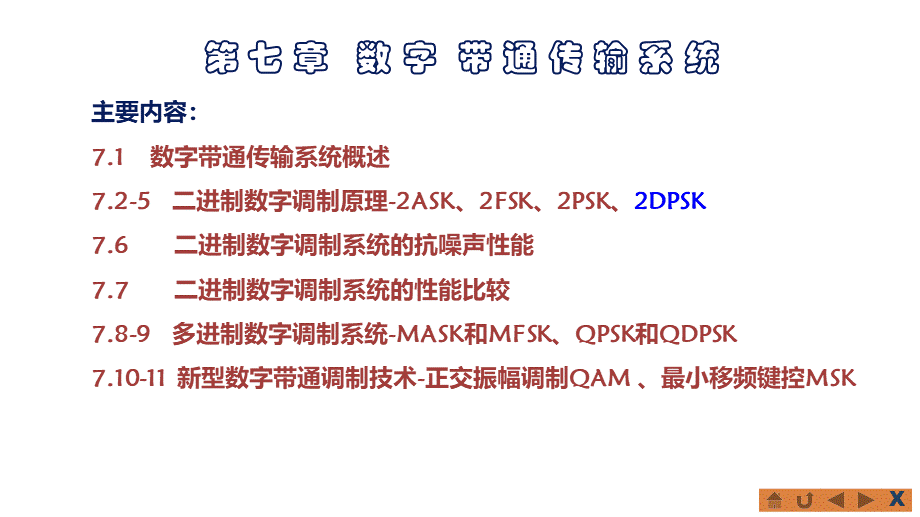 数字带通传输系统.ppt