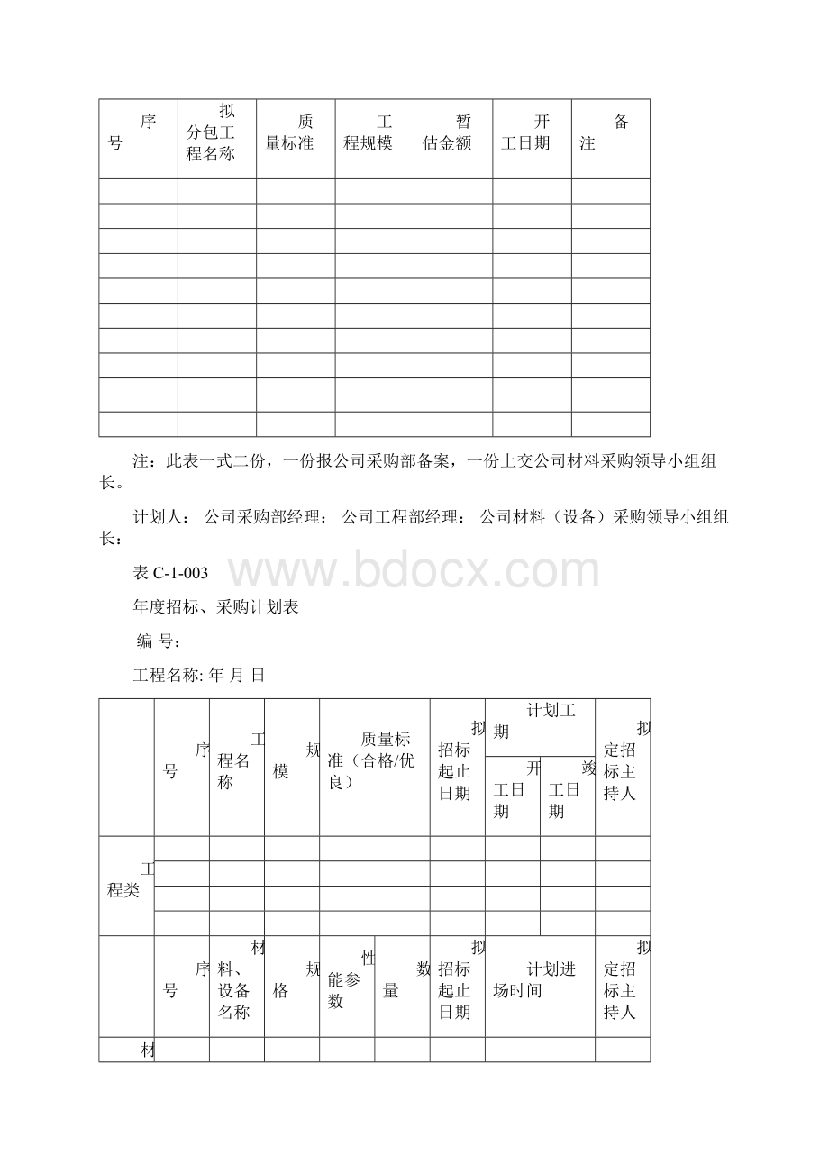 招标采购管理表格Word文件下载.docx_第2页